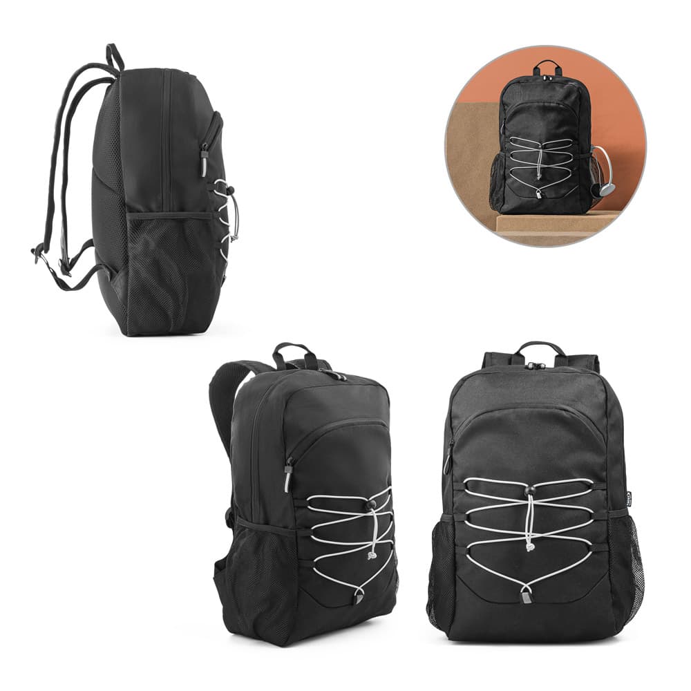 Mochila para Notebook 15,6" em Poliéster Reciclado Personalizada - imagem 1