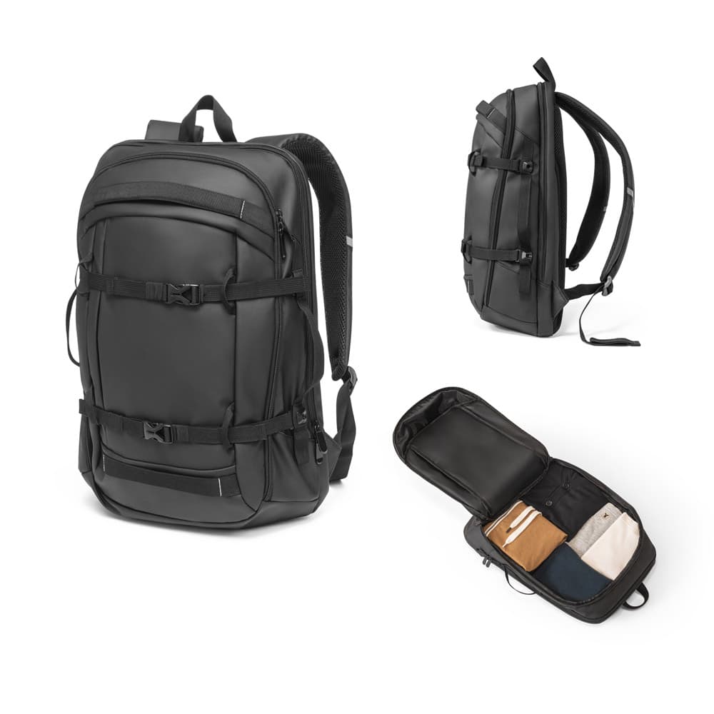 Mochila para Notebook 17.3" em Poliéster Reciclado Personalizada - imagem 1