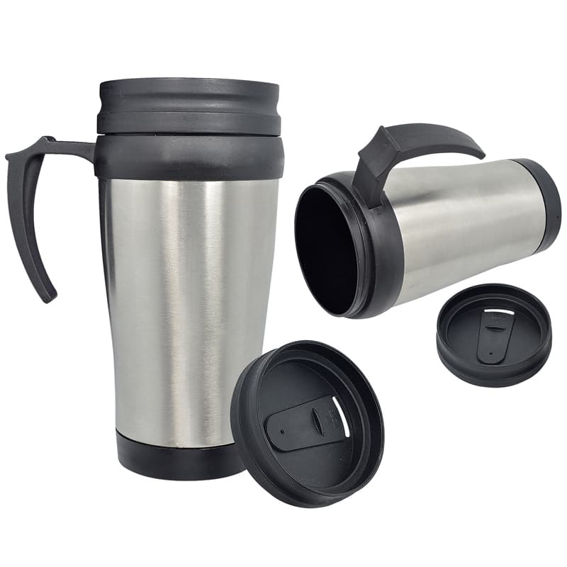 Caneca Térmica Inox 400ml Personalizada - imagem 1