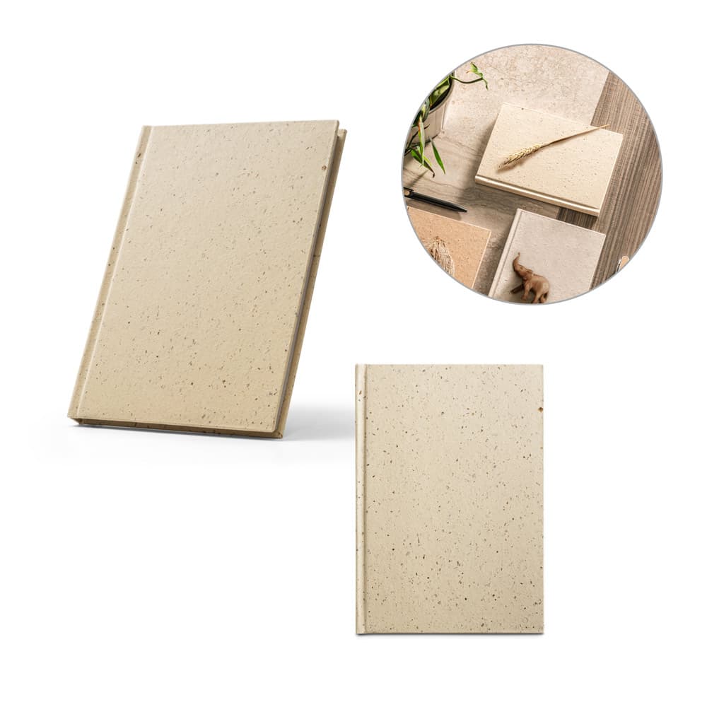Caderno A5 Capa Dura Ecológico Personalizado - imagem 1