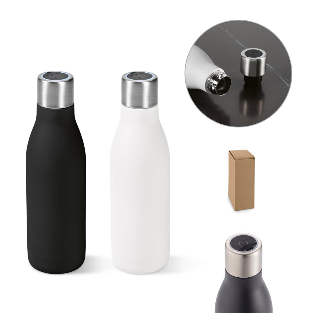Garrafa Térmica Inox 500ml com UV Personalizada - imagem 1
