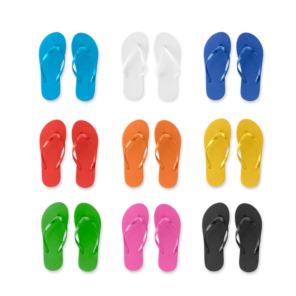 Chinelo Confortável com Sola em PE e Tira em PVC Personalizado - imagem 1