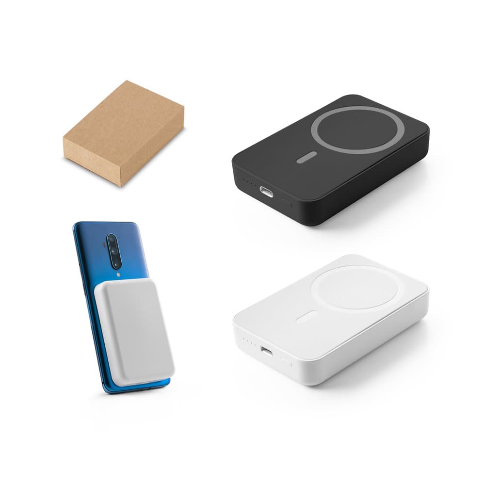 Bateria Portátil Magnética 10.000mAh Personalizada - imagem 1