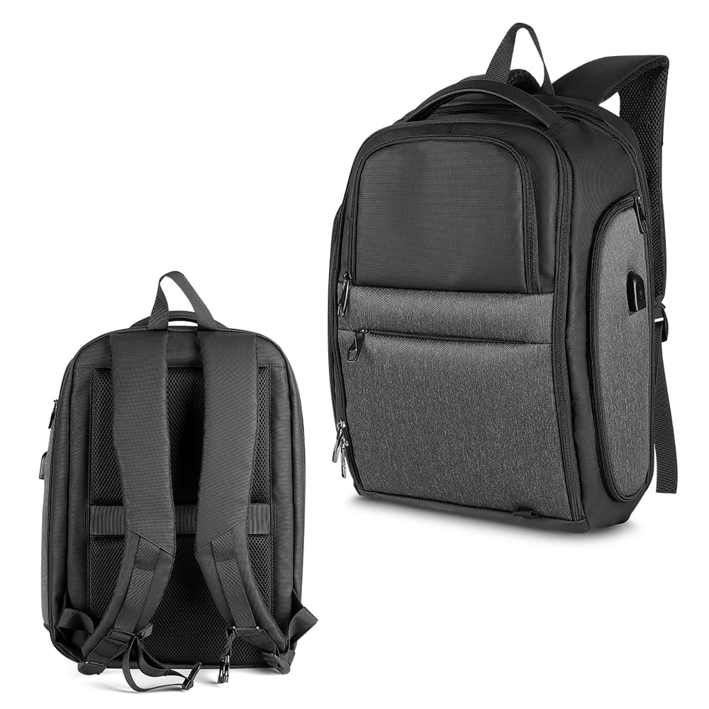 Mochila para Notebook 15,6 Pol. com USB Personalizada - imagem 1