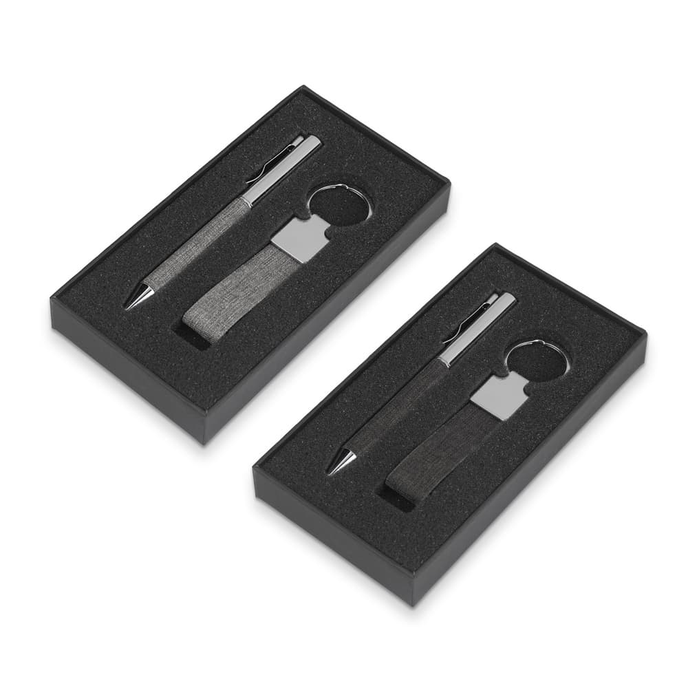 Kit Escritório com Caneta e Chaveiro Personalizado - imagem 1