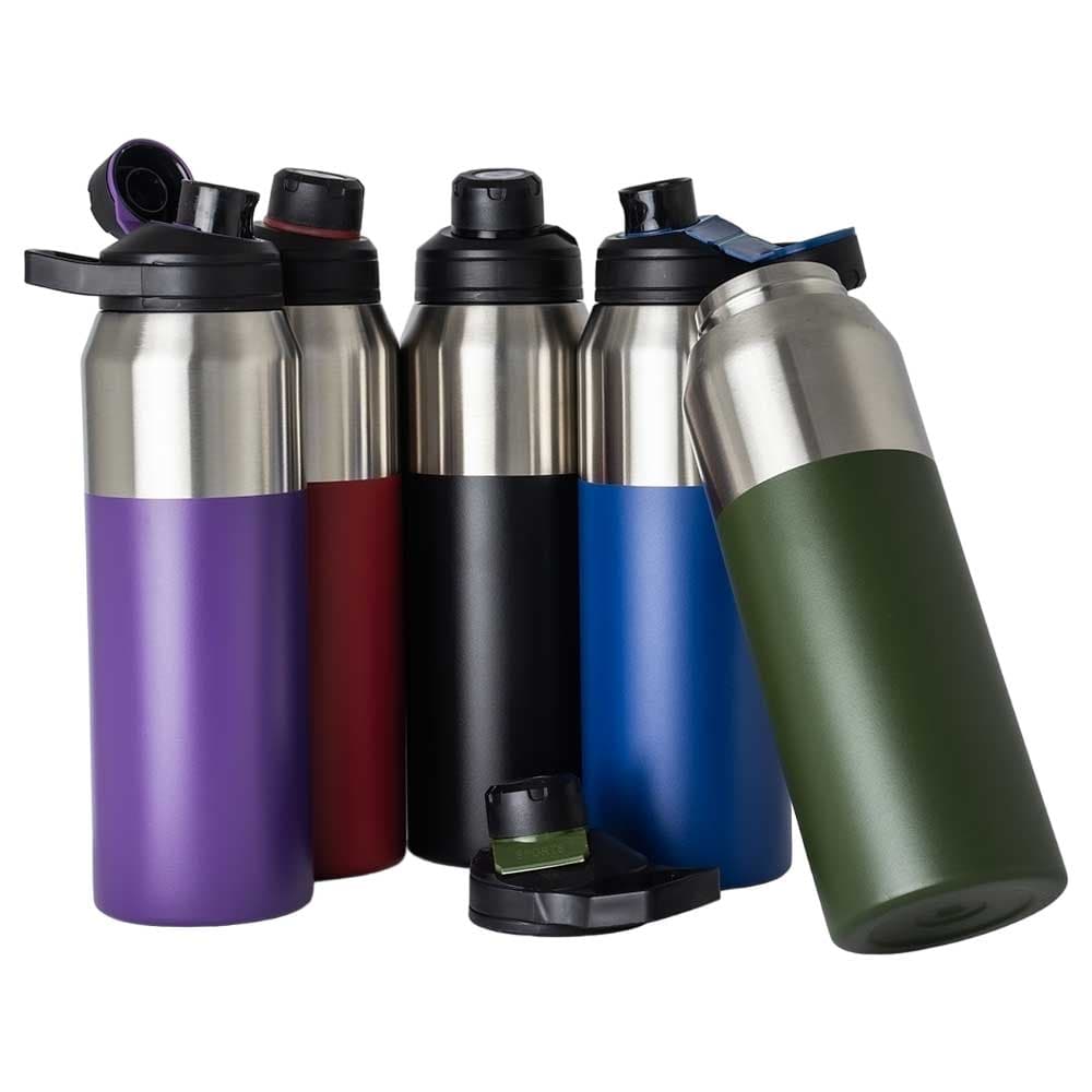 Garrafa Térmica Inox 1L com Tampa Magnética Personalizada - imagem 1
