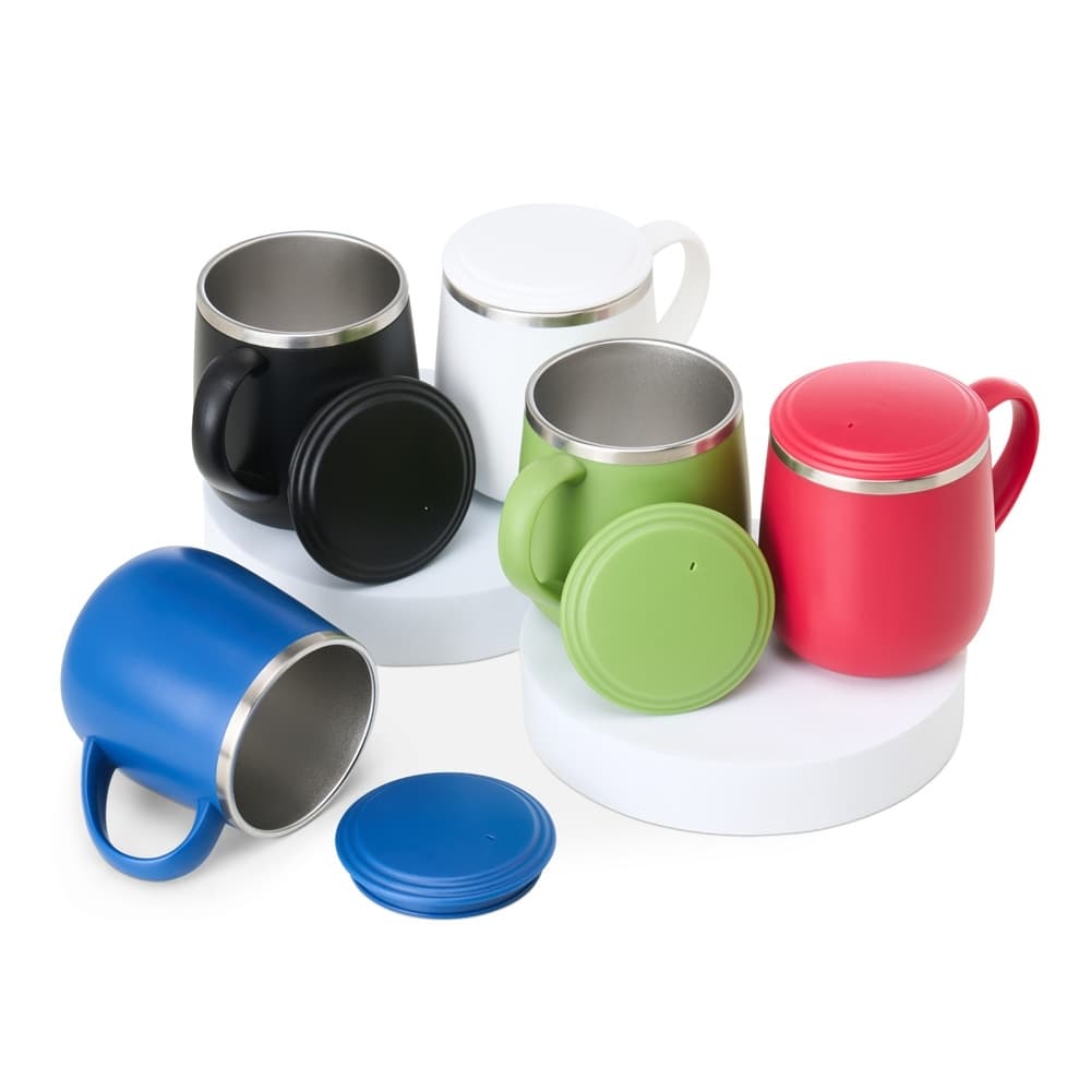 Caneca Térmica Inox 370ml Personalizada - imagem 1