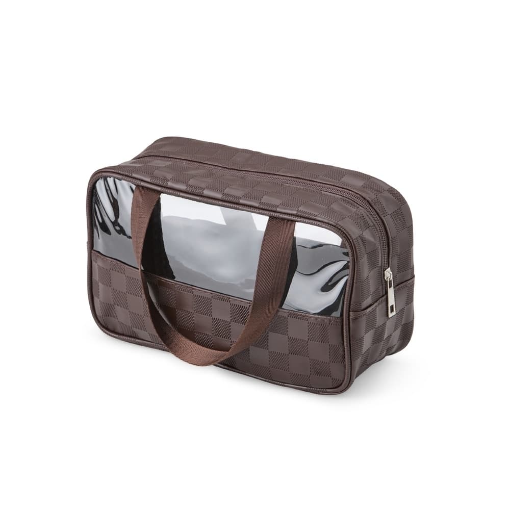 Necessaire PVC Impermeável Xadrez Personalizada - imagem 1