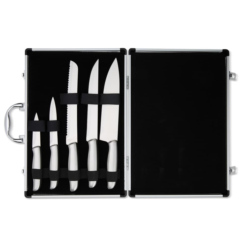 Kit Faca 5 Peças com Maleta Personalizado - imagem 1