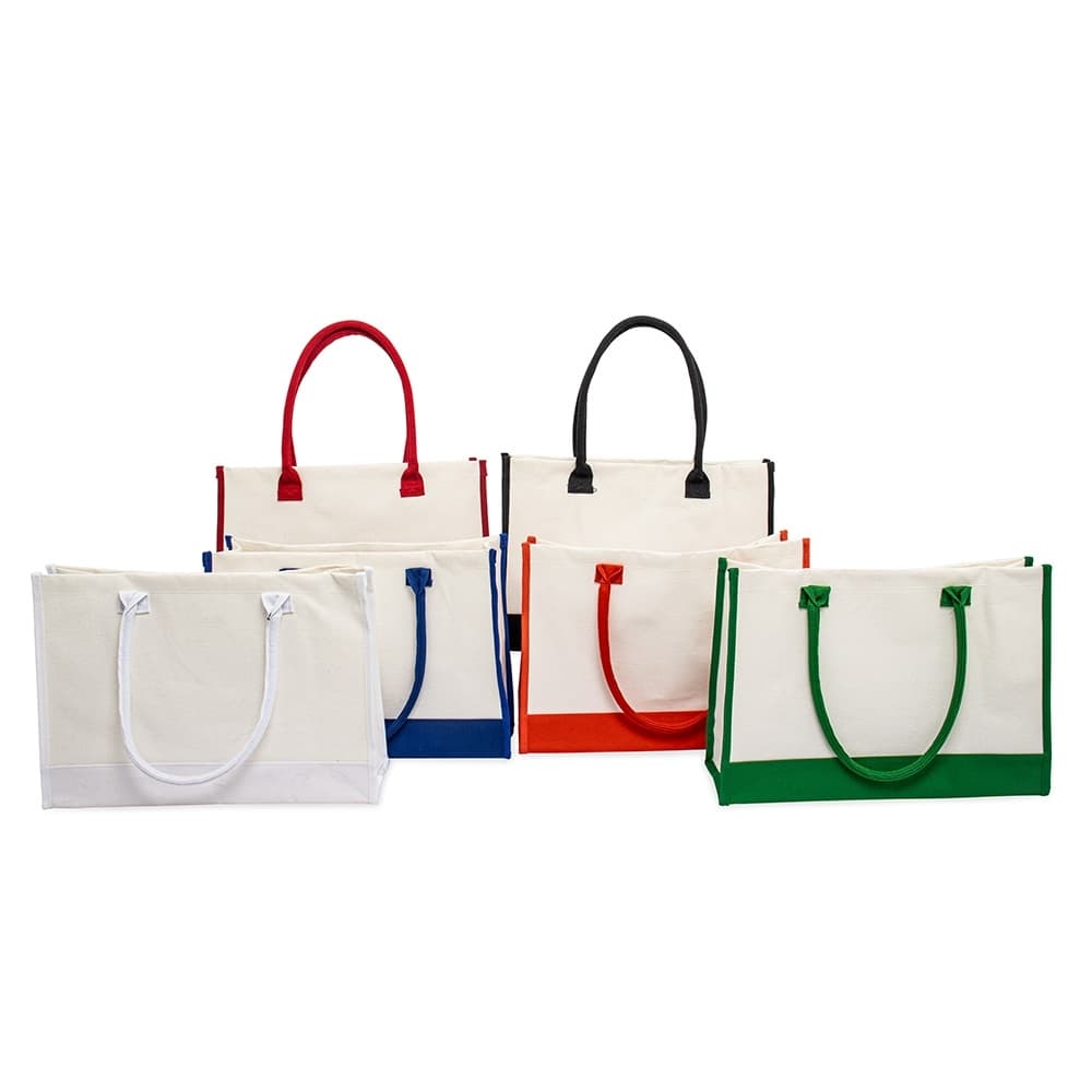 Sacola de Lona 42x30x12,7 cm Personalizada - imagem 1