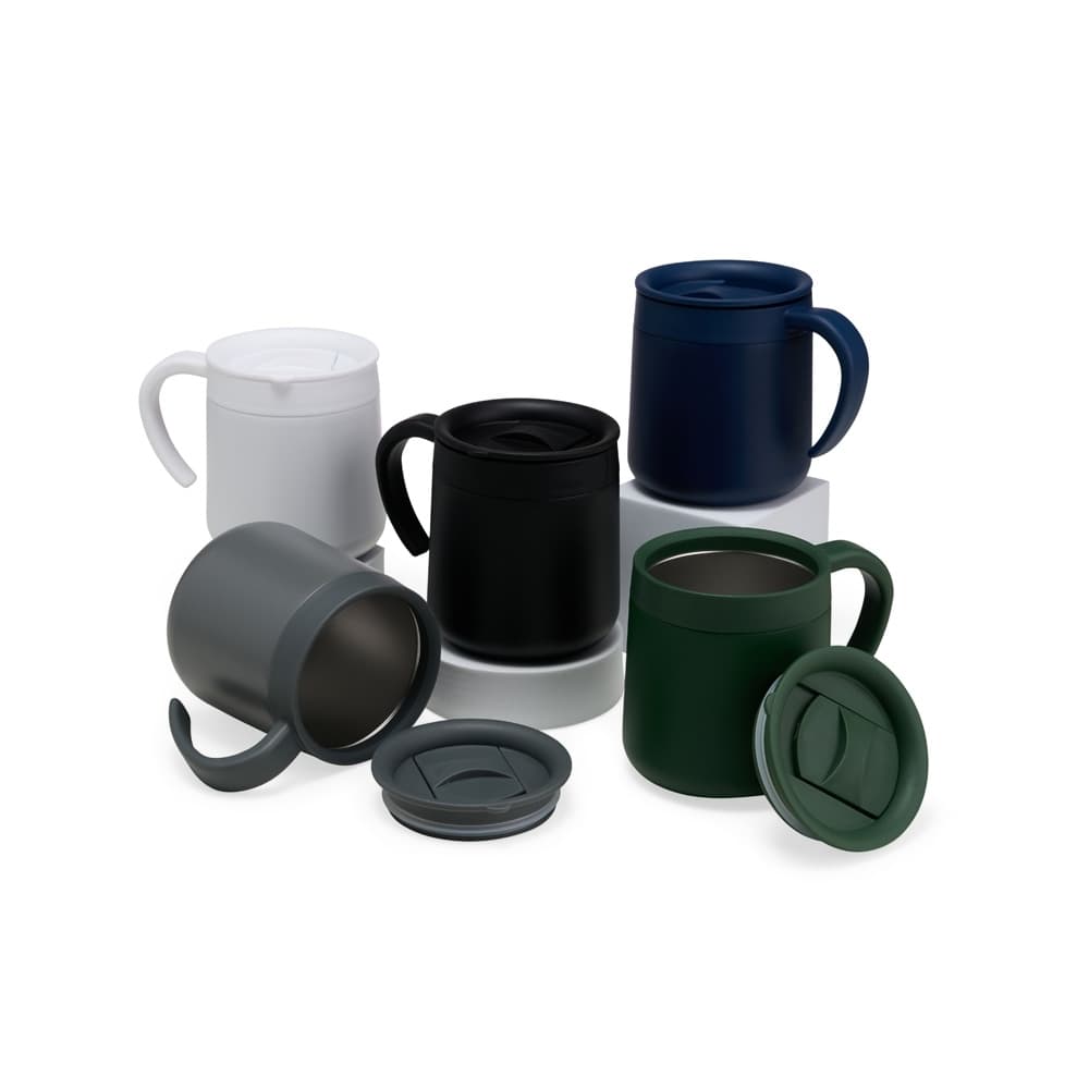 Caneca Térmica Inox 350ml Personalizada - imagem 1