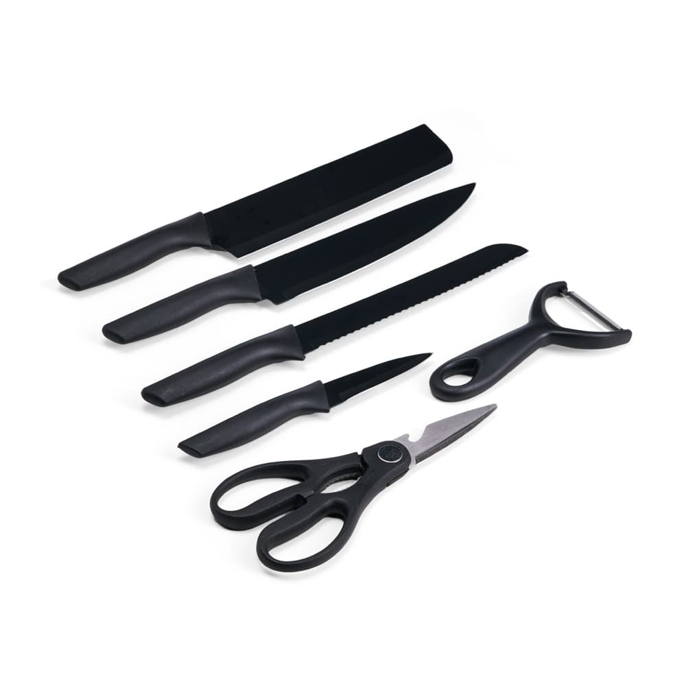 Kit Facas 6 Peças Inox Personalizado - imagem 1
