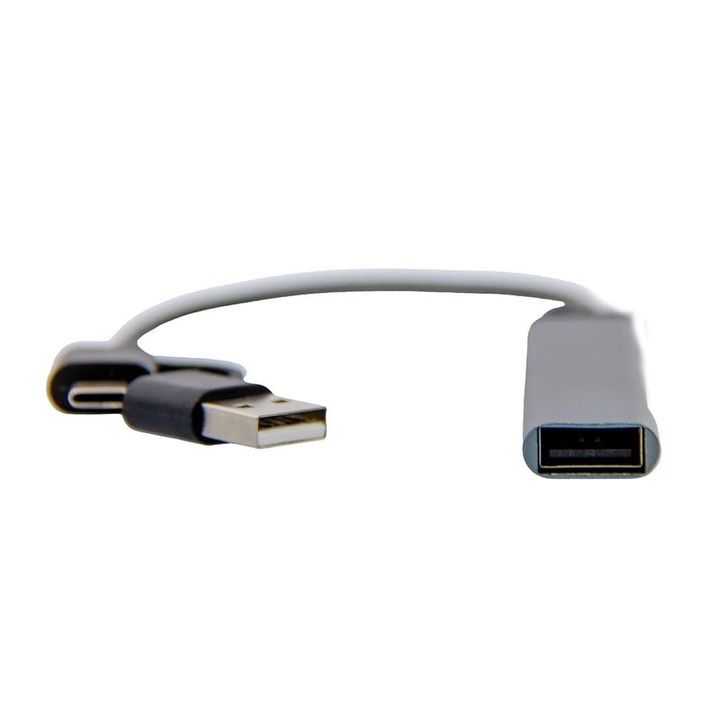 Hub USB-C 4 Portas em Alumínio Personalizado - imagem 1