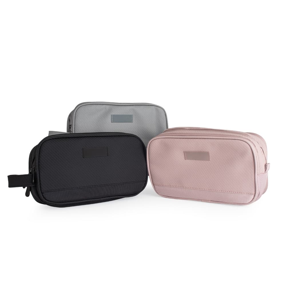 Necessaire Poliéster 3 Compartimentos Personalizada - imagem 1
