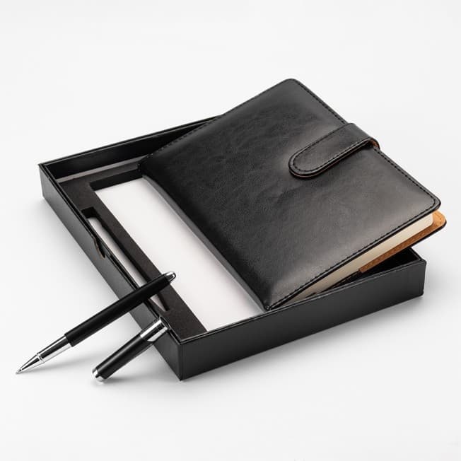 Kit Executivo com Caderneta e Caneta Personalizado - imagem 1