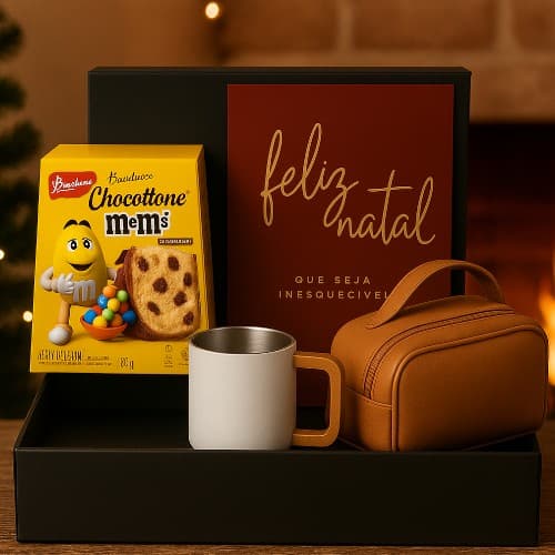 Kit Presente Corporativo com Caneca e Necessaire Personalizado - imagem 1