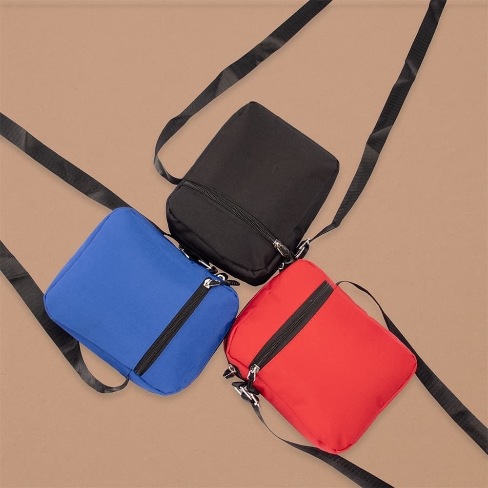Mini Bolsa Transversal Oxford Personalizada - imagem 1