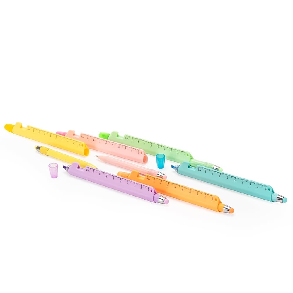 Caneta Marca-Texto Multifunções Personalizada - imagem 1