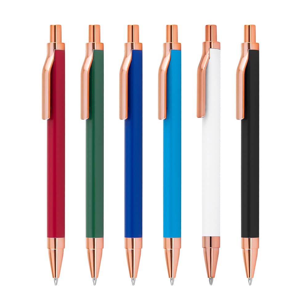 Caneta Esferográfica Alumínio Reciclado Personalizada - imagem 1