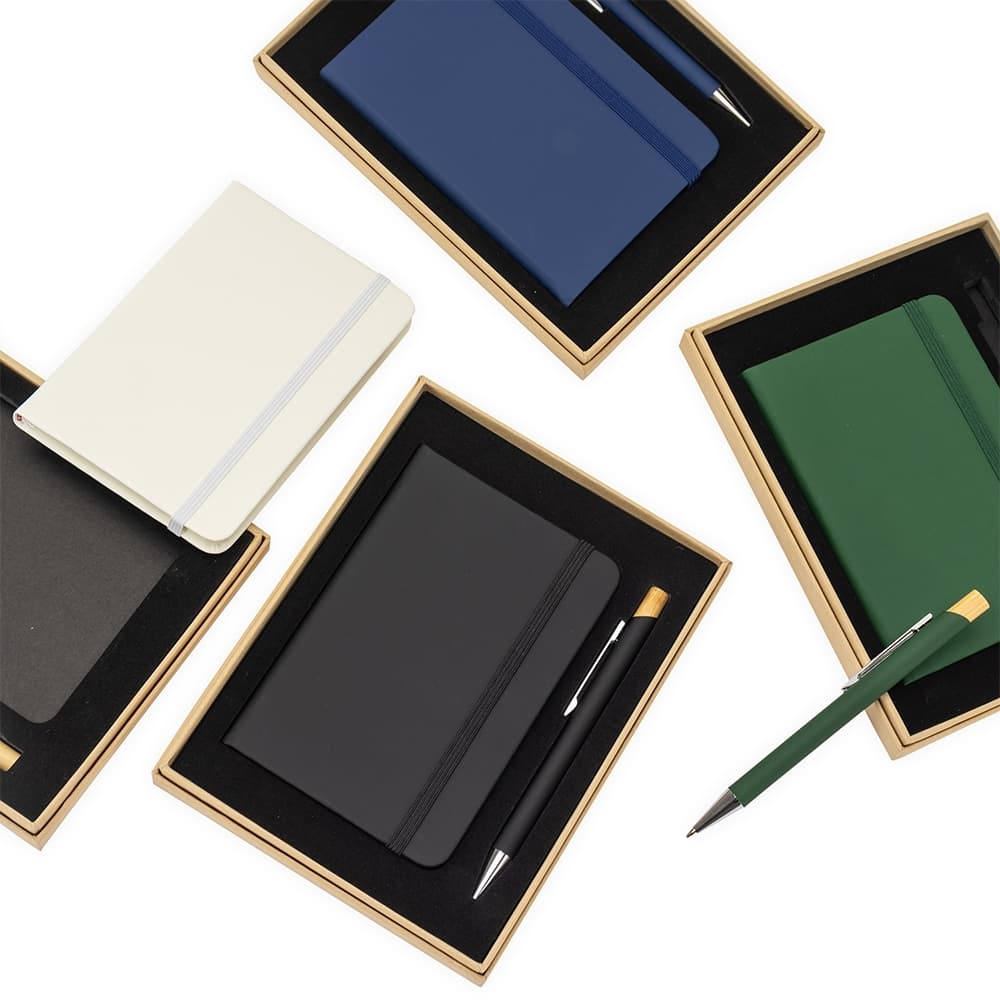 Kit Executivo com Caderneta e Caneta Personalizado - imagem 1