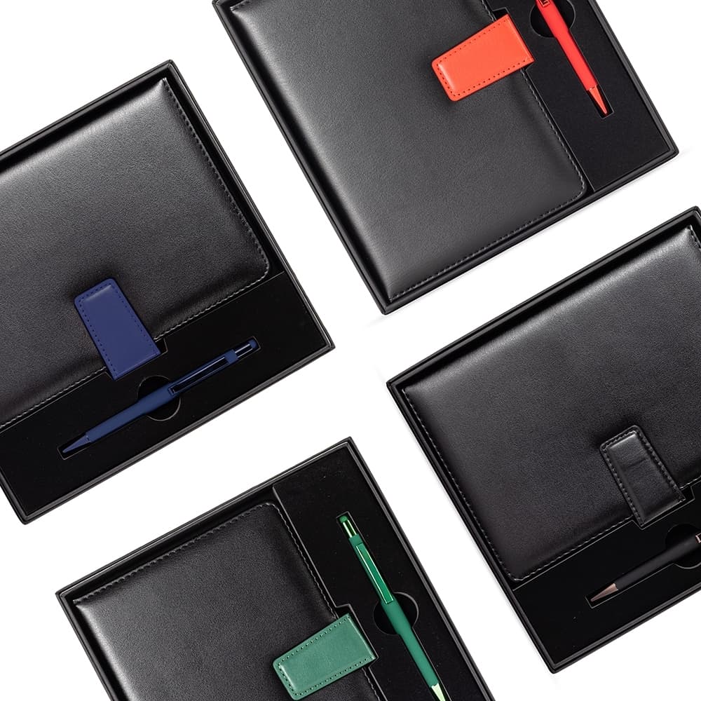 Kit Executivo com Caderneta e Caneta Touch Personalizado - imagem 1