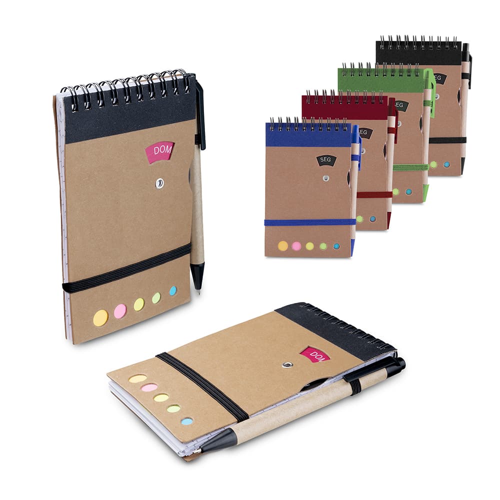 Mini Caderno A6 com Caneta Personalizado - imagem 1