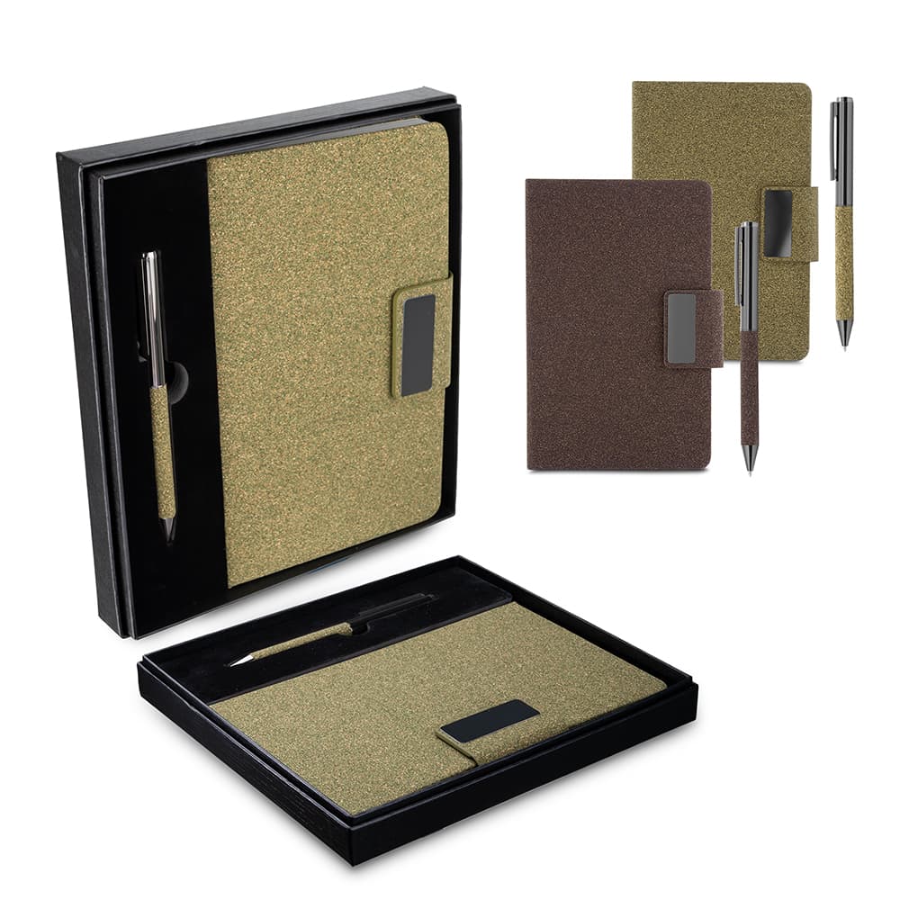 Kit Executivo A5 com Caneta Metal Personalizado - imagem 1