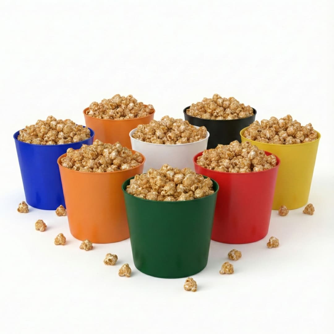 Balde de Pipoca 1L Reciclável Personalizado - imagem 1