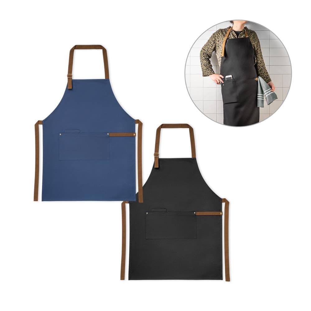 Avental de Algodão com 3 Bolsos Personalizado - imagem 1