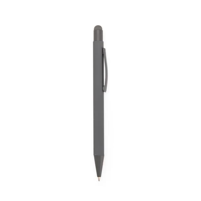 Caneta de Metal Touch com Acabamento Emborrachado Personalizada - imagem 1