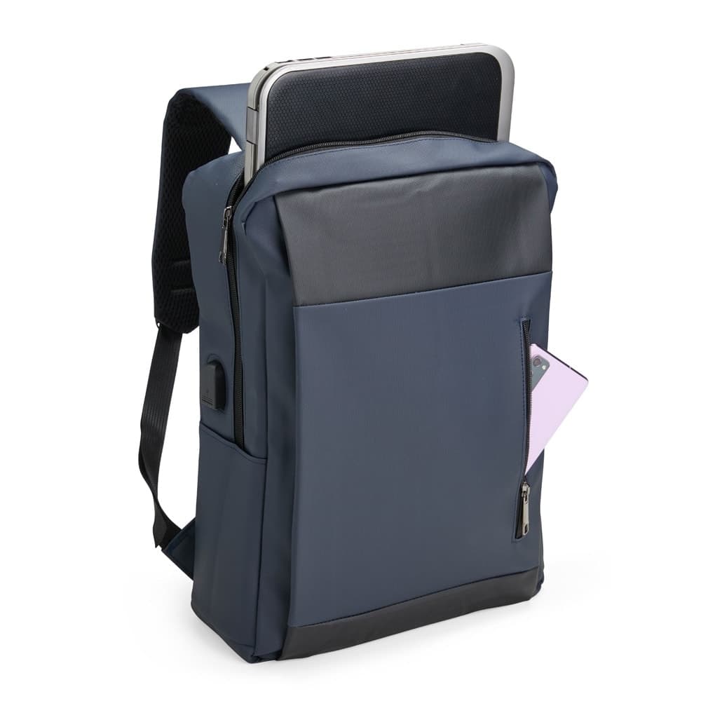 MOCHILA PU IMPERMEAVEL ANTIFURTO 22L - segunda imagem