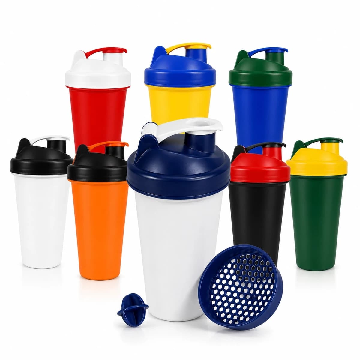 Coqueteleira Bicolor com Acessorios 600ml