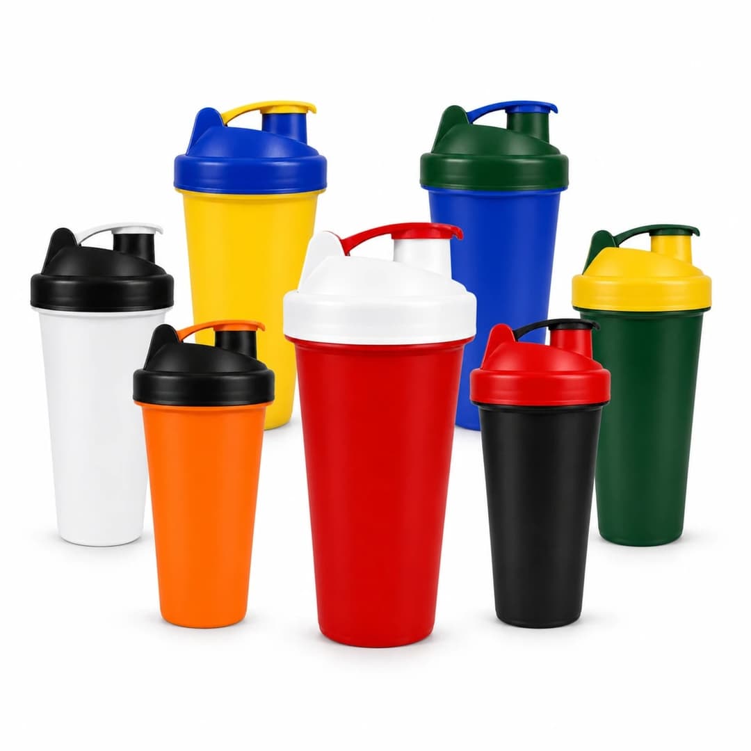 Coqueteleira Bicolor 600ml - imagem 1