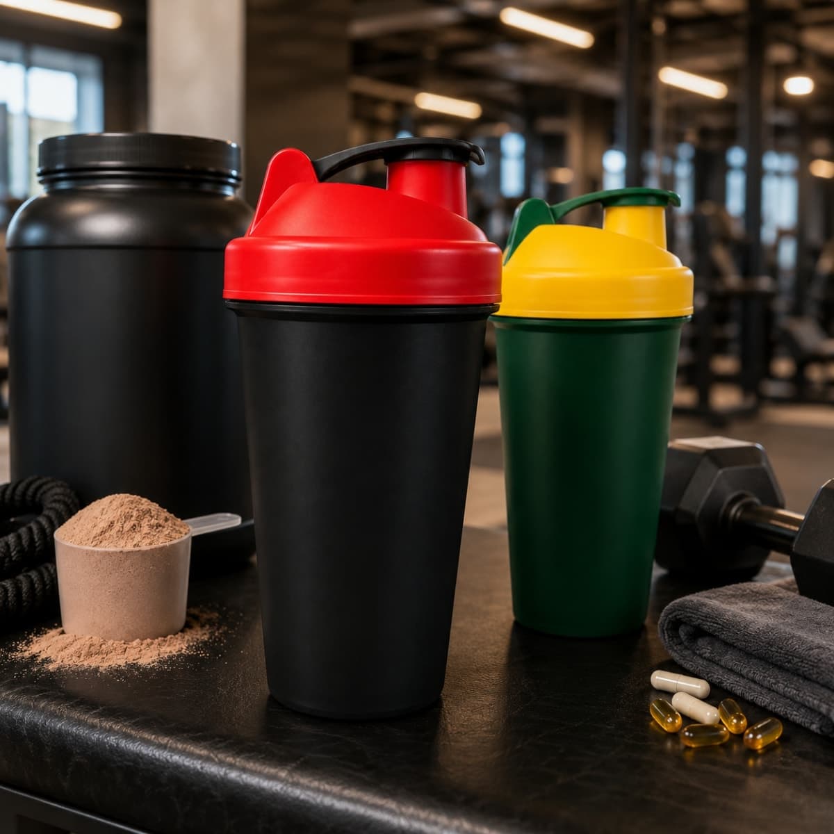Coqueteleira Bicolor 600ml Personalizada - segunda imagem