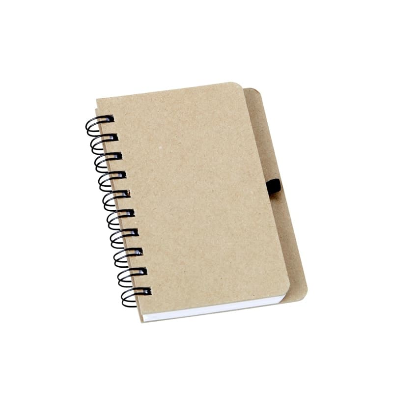 Bloco de anotacoes com capa kraft personalizado - imagem 1