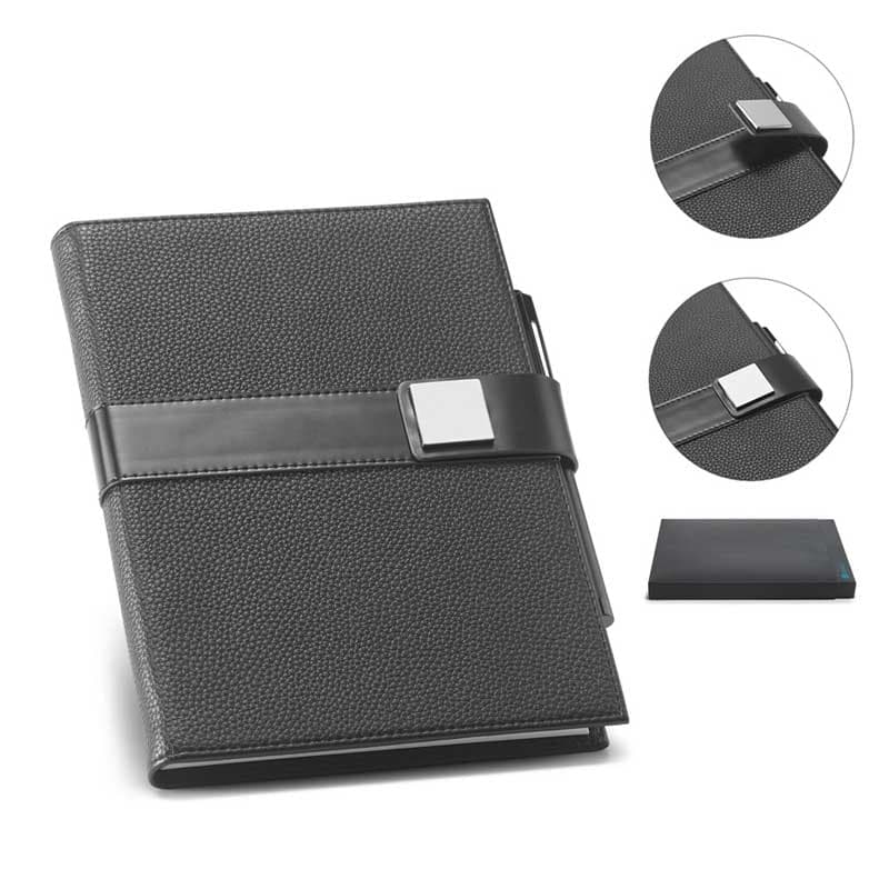 Caderno A5 com Folhas Pautadas, Lisas e Pontilhadas Personalizado - imagem 1