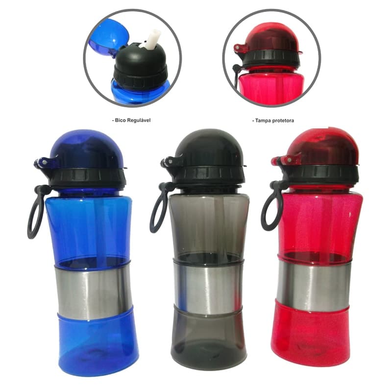 Squeeze semi metal 400ml promocional - imagem 1