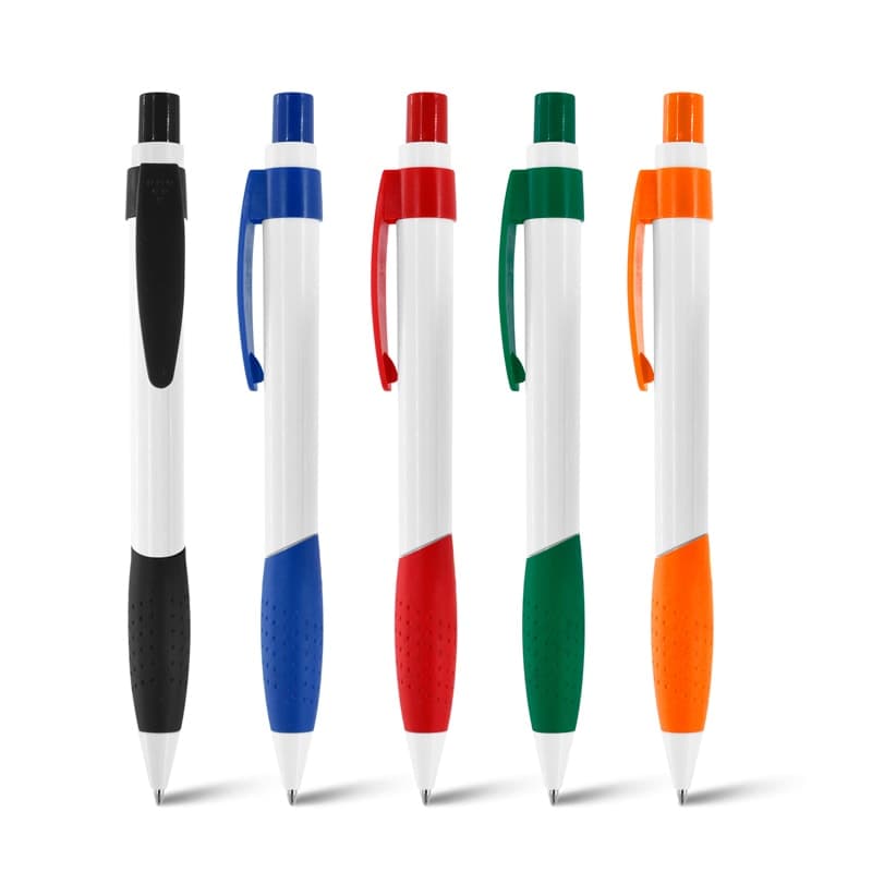 Caneta plastica personalizada - imagem 1