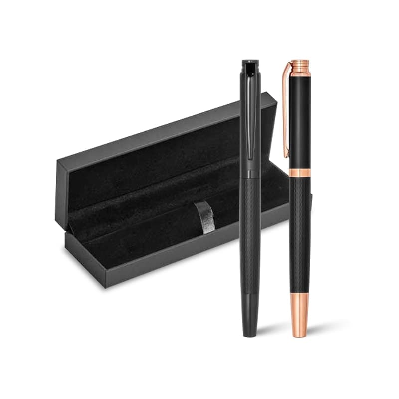 Caneta roller com estojo personalizada