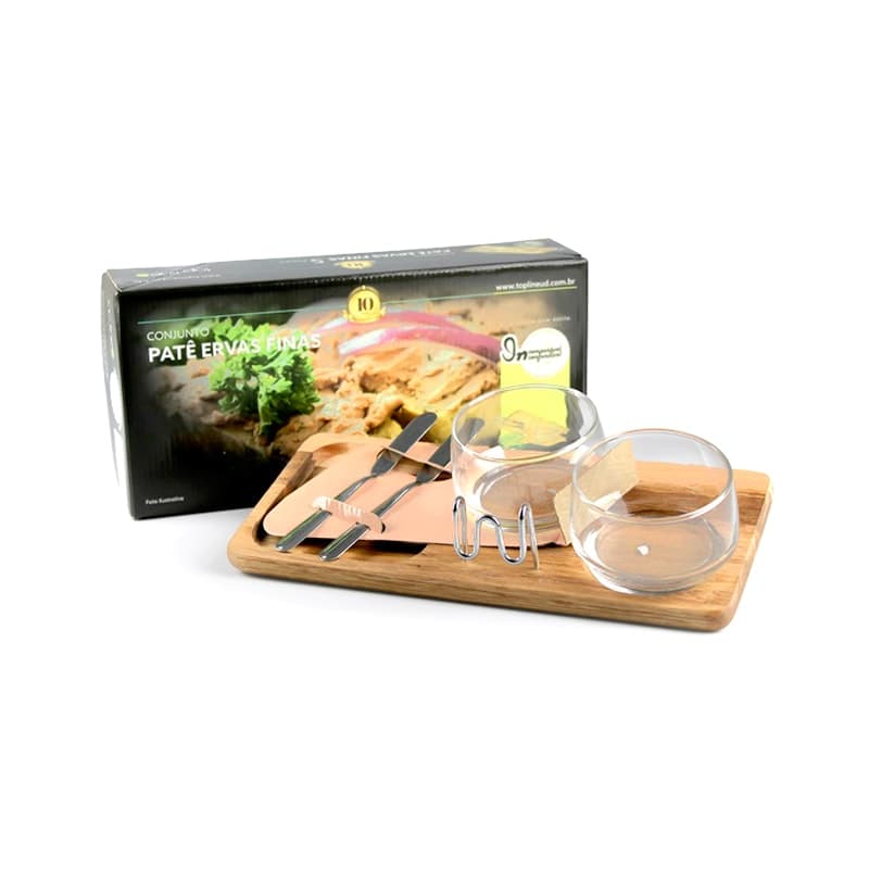Kit petisqueira pate fino sabor 6pcs - imagem 1