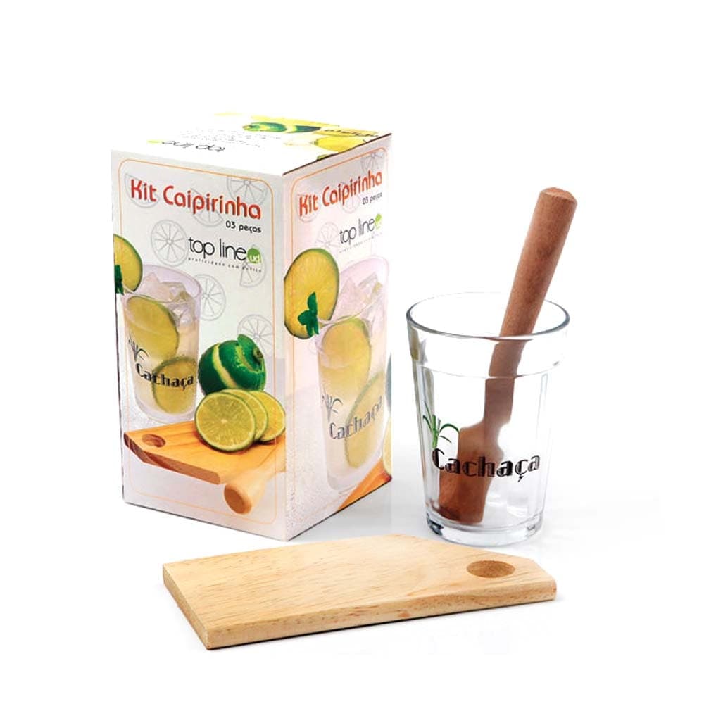 Kit Caipirinha 3 Peças Personalizado - imagem 1