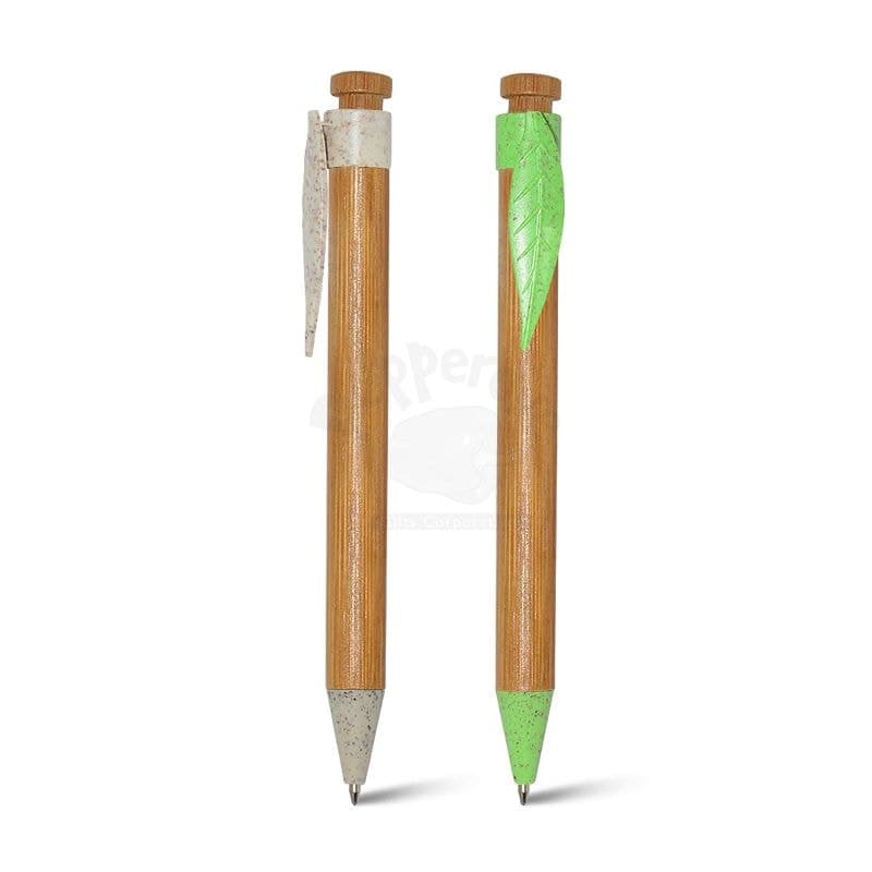 Caneta ecologica de bambu personalizada - imagem 1