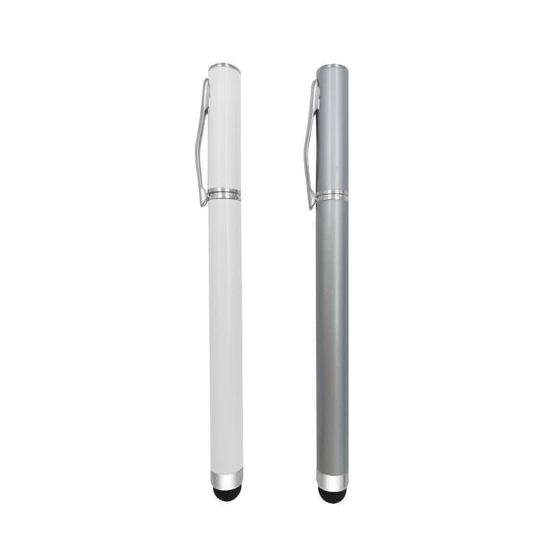 Caneta roller de metal com touch personalizada - imagem 1