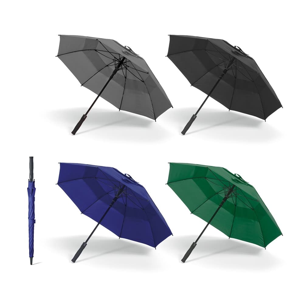 Guarda-chuva em poliester 100% reciclado 190T com abertura automatica - imagem 1