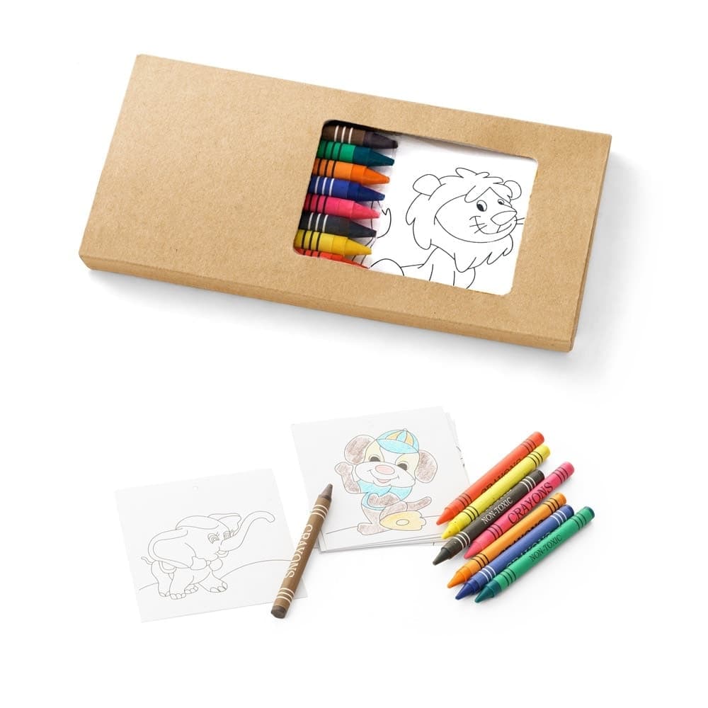 Kit para pintar em caixa de cartao - imagem 1