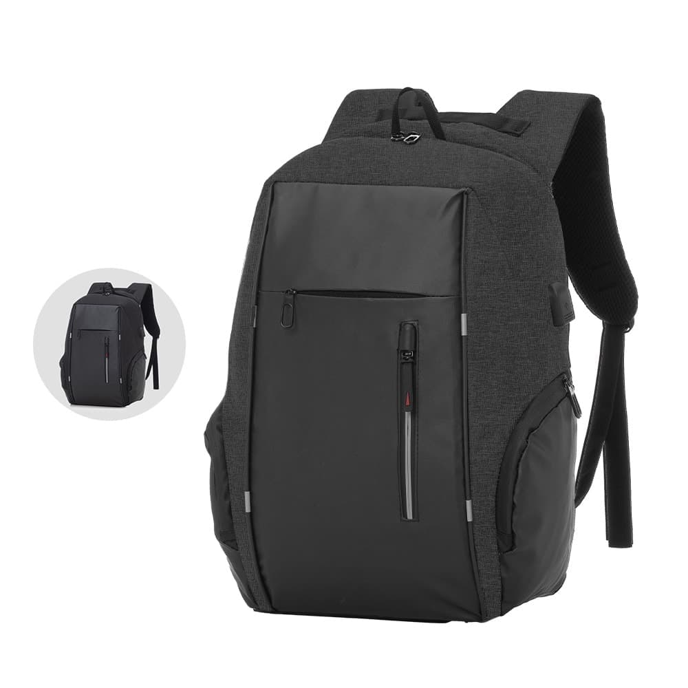 Mochila para notebook em poliester e pu - imagem 1