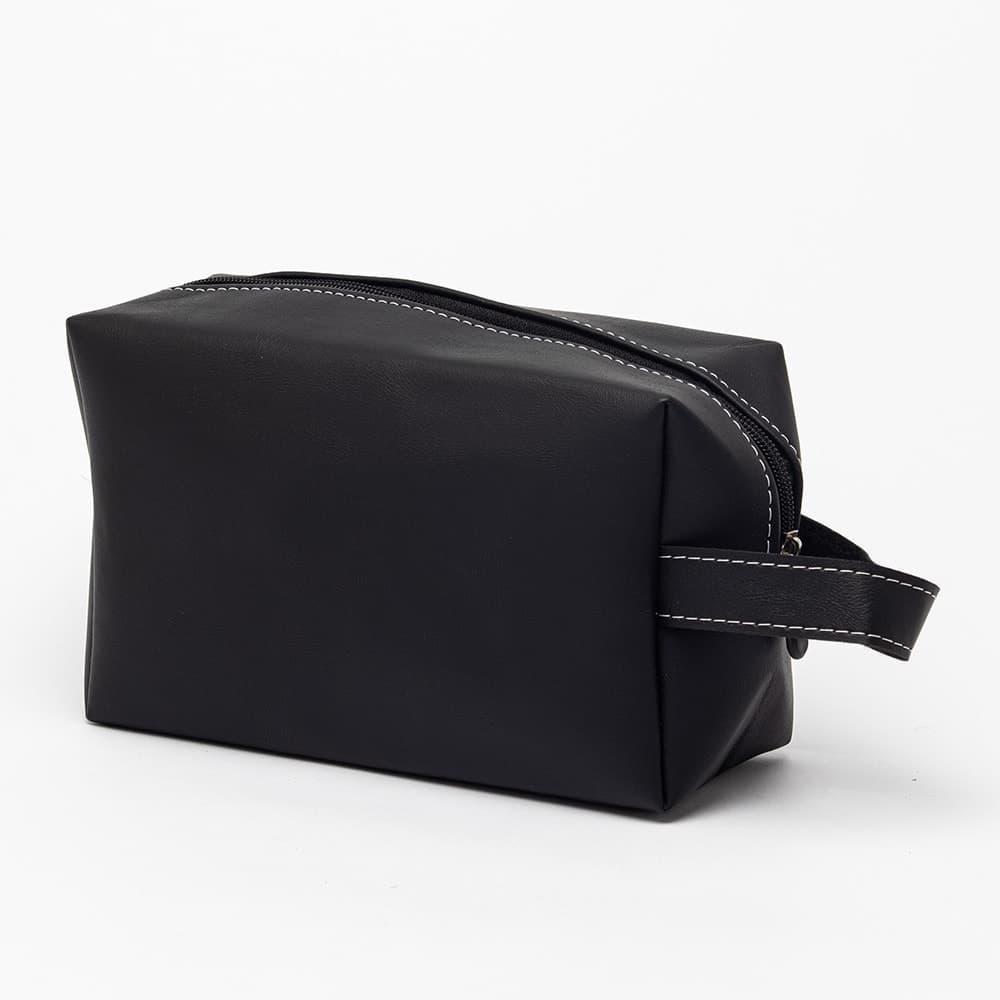 Necessaire de couro sintetico - imagem 1