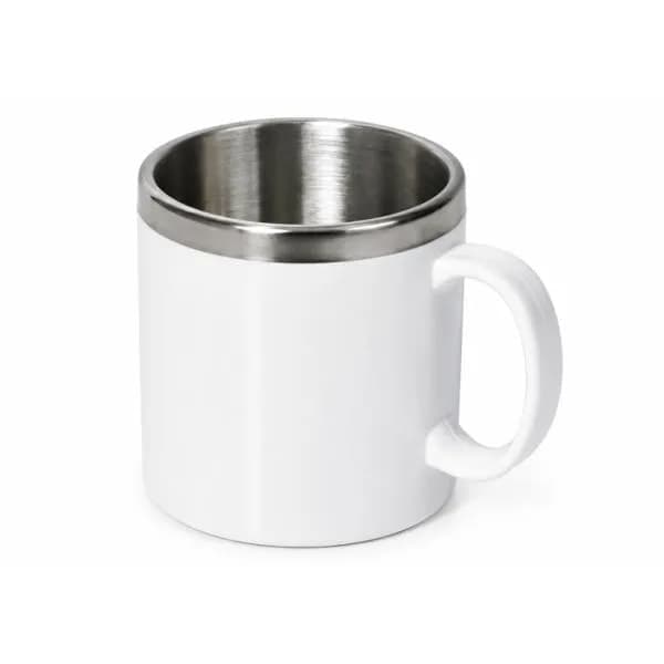 CANECA EM ACO INOX/POLIESTIRENO - 300 ML - imagem 1