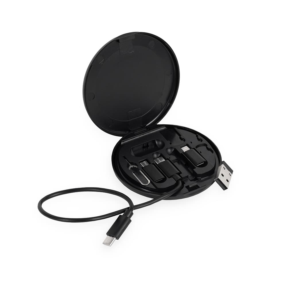 KIT CABO USB-C COM 3 ADAPTADORES - imagem 1