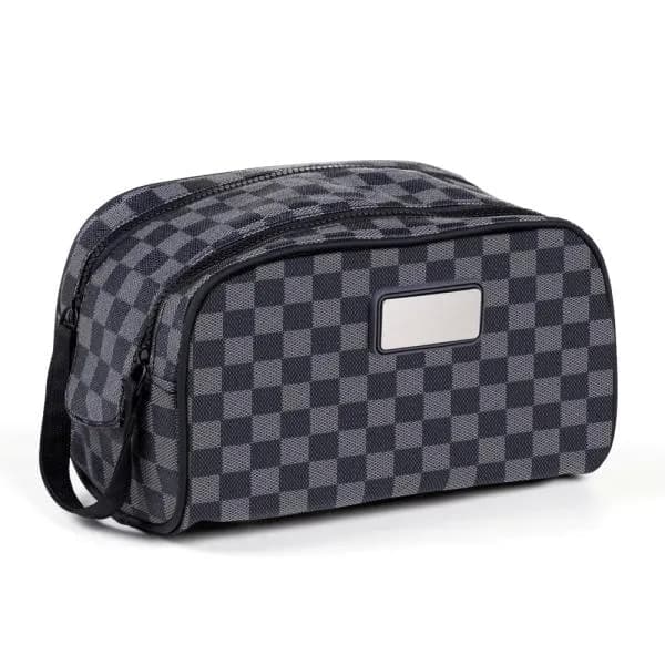 Necessaire em pvc - xadrez - imagem 1